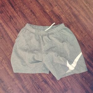 Gray Nike shorts Large